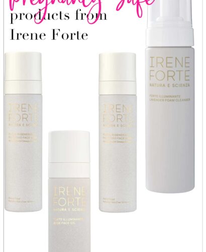 Pregnancy and Nursing Safe Products from Irene Forte
