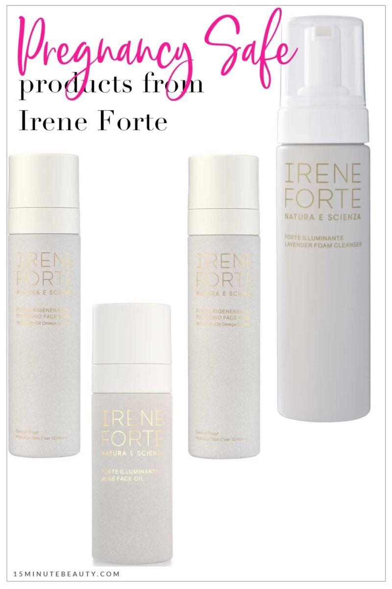 Pregnancy and Nursing Safe Products from Irene Forte