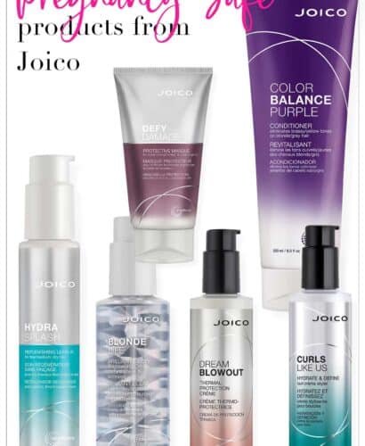Pregnancy and Nursing Safe Products from Joico