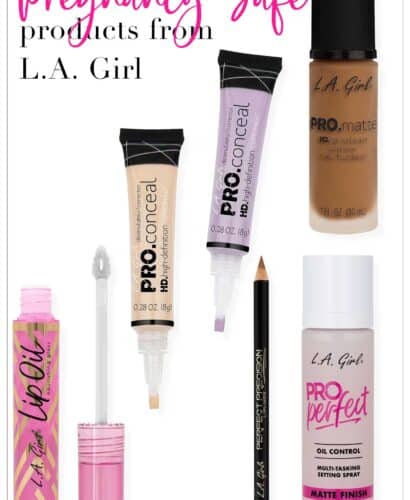 Pregnancy and Nursing Safe Products from L.A. Girl