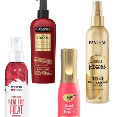The Best Drugstore Heat Protectant Sprays