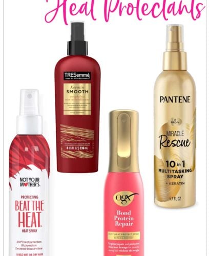 The Best Drugstore Heat Protectant Sprays