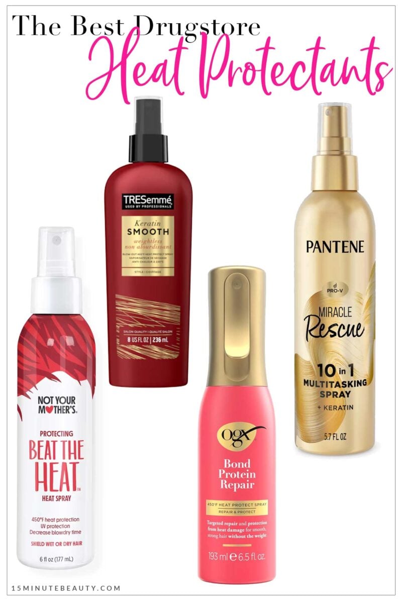 The Best Drugstore Heat Protectant Sprays