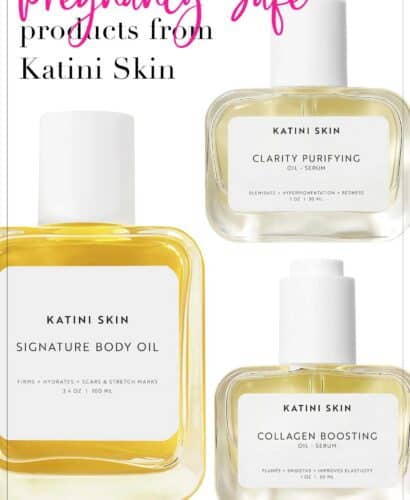 Pregnancy Safe Products from Katini Skin