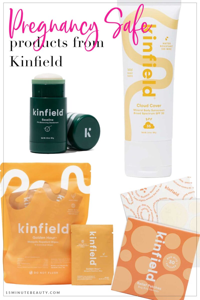 Pregnancy and Nursing Safe Products from Kinfield