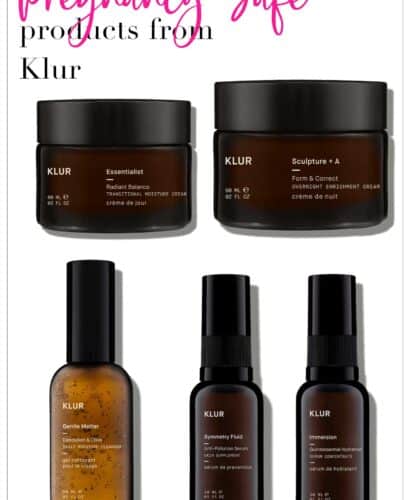 Pregnancy and Nursing Safe Products from Klur