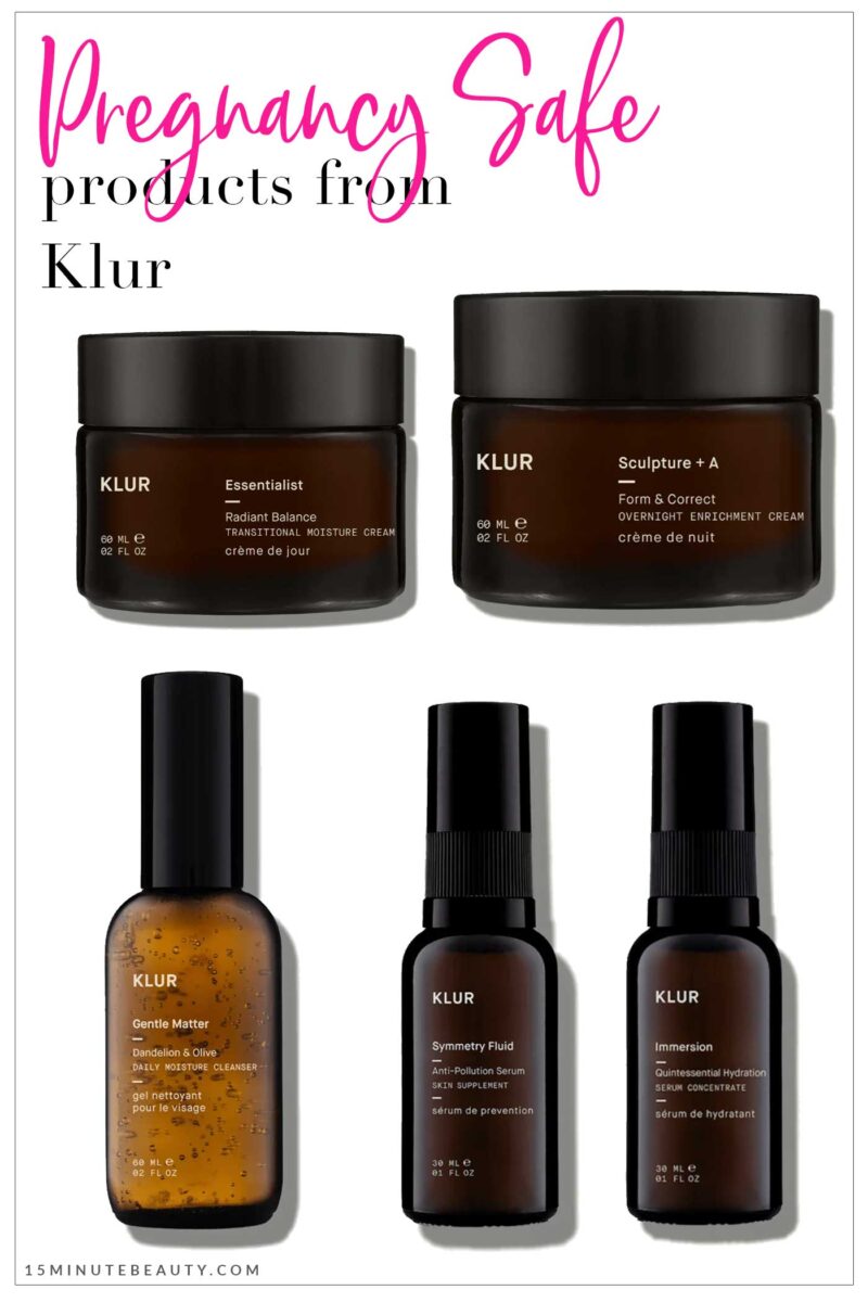 Pregnancy and Nursing Safe Products from Klur
