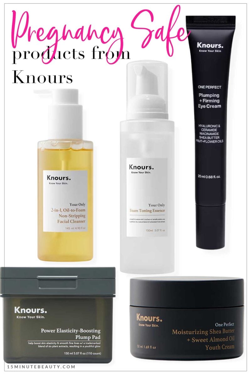 Pregnancy and Nursing Safe Products from Knours