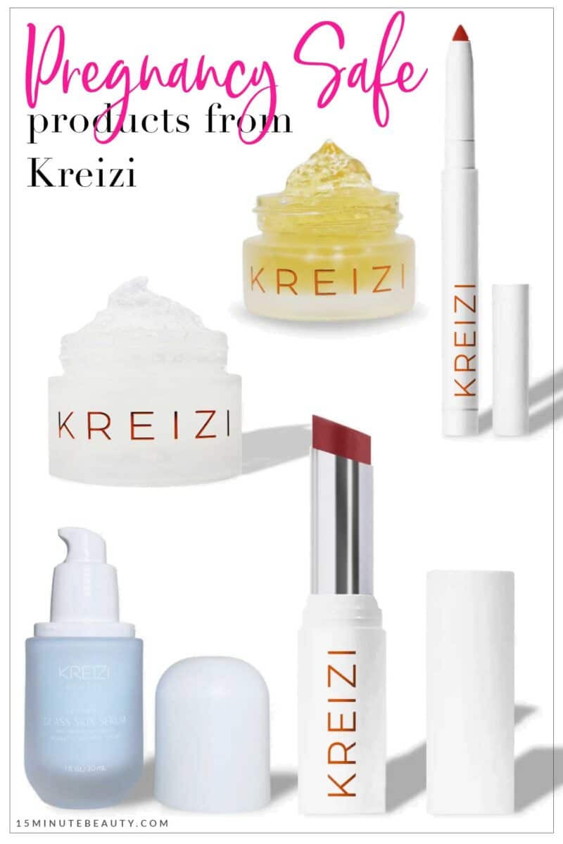 Pregnancy and Nursing Safe Products from Kreizi Beauty