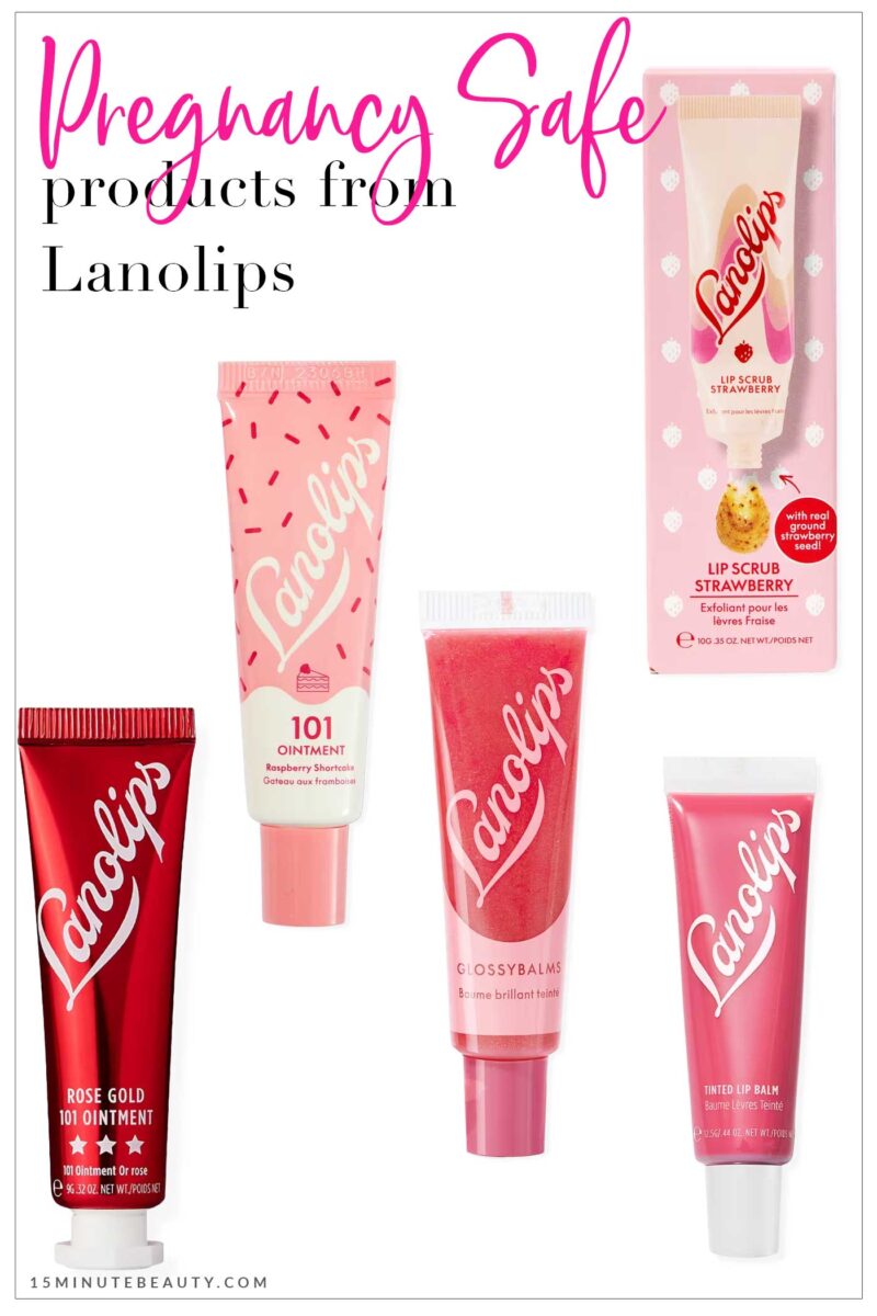 Pregnancy Safe Products from Lanolips