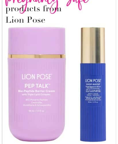 Pregnancy and Nursing Safe Products from Lion Pose