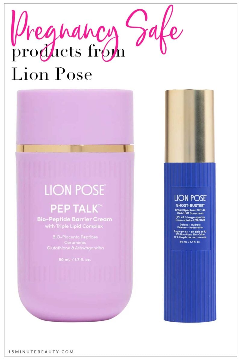 Pregnancy and Nursing Safe Products from Lion Pose