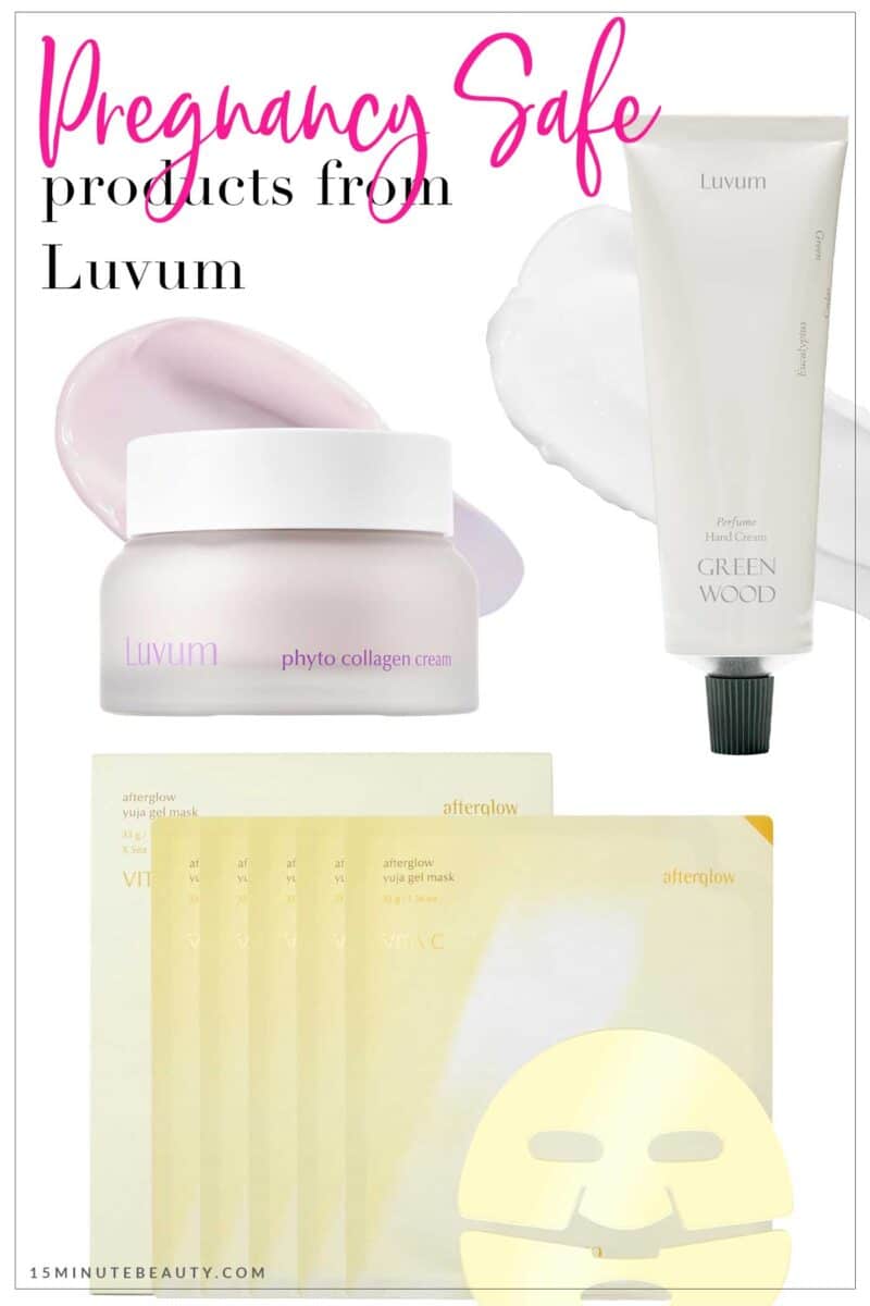 Pregnancy and Nursing Safe Products from Luvum Beauty