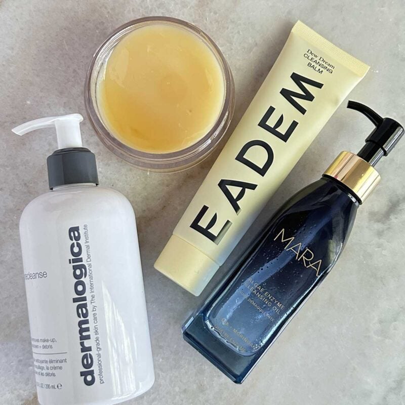 Pregnancy safe cleansing oils and balms