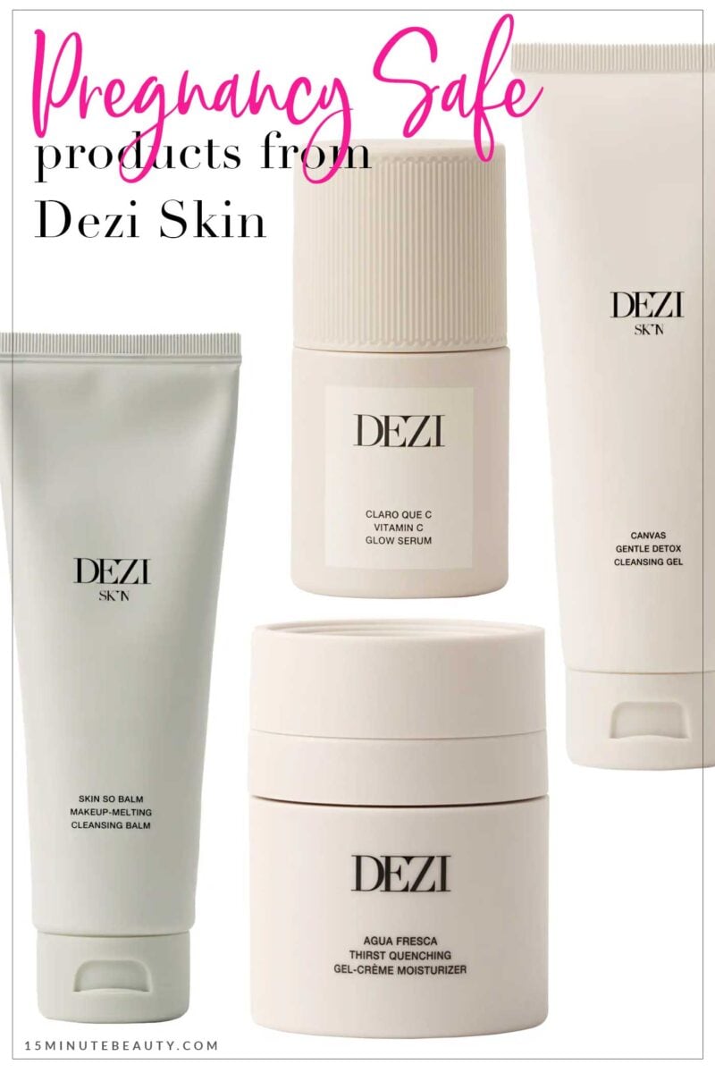 Pregnancy and Nursing Safe Products from Dezi Skin