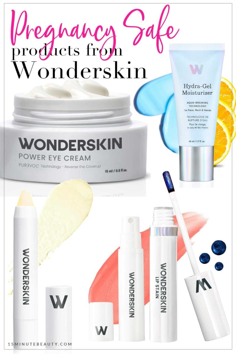Pregnancy and Nursing Safe Products from Wonderskin