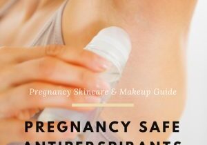 is it safe to use a deodorant with aluminum while pregnant?